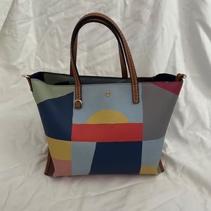 Tory Burch small color block purse